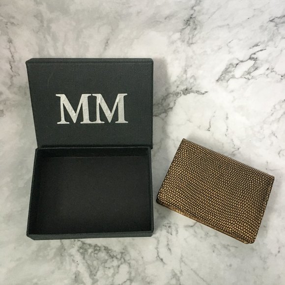 Gold Color Mini Wallet - Picture 1 of 7